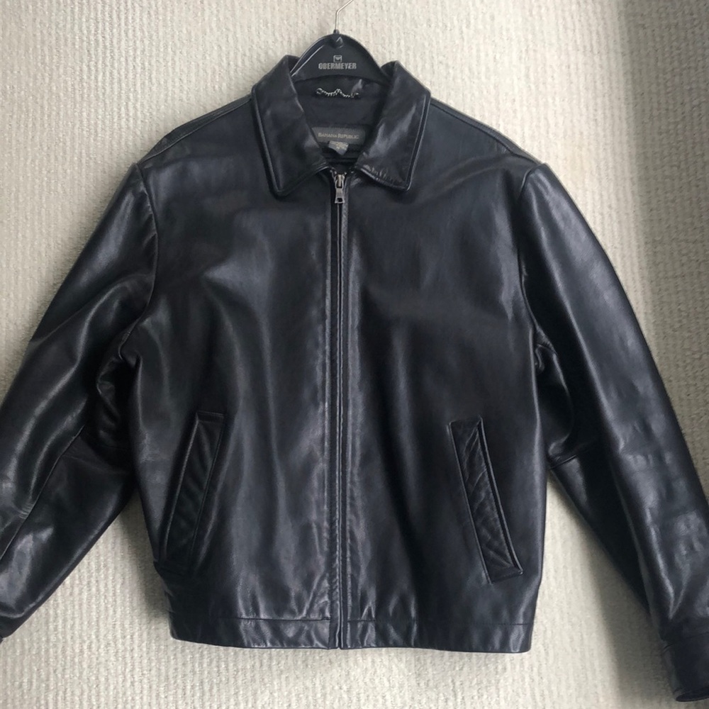 Leather jacket